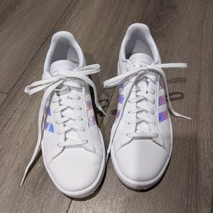Adidas Iridescent Holographic Rainbow Sneakers